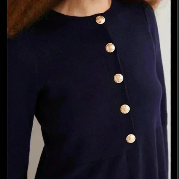 Boden Relaxed Knitted Mini Dress - Picture 3 of 6